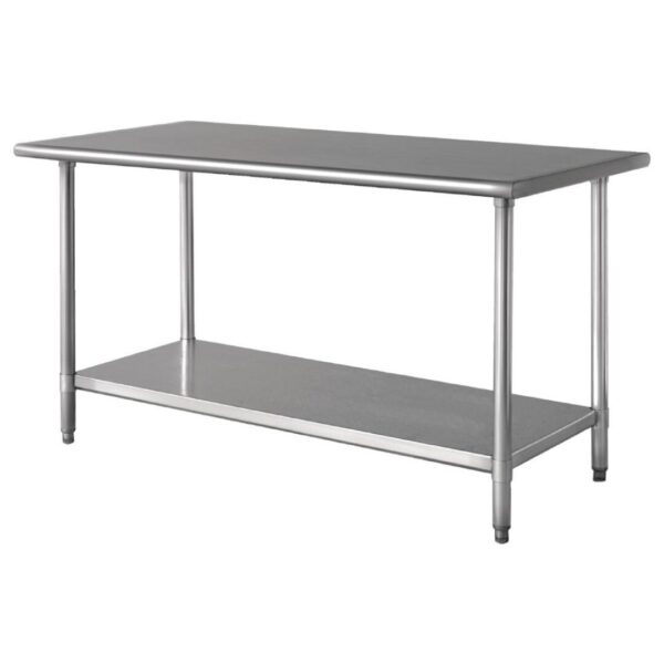 Stainless Steel Tables for Flowhoods Made in USA *Freight Not Included*, on a white background, made in the USA.